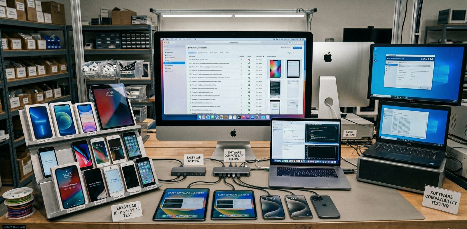 Eassiy Forensic Lab Physical Testing Environment