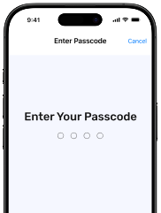 Forgot 4-digit Passcode