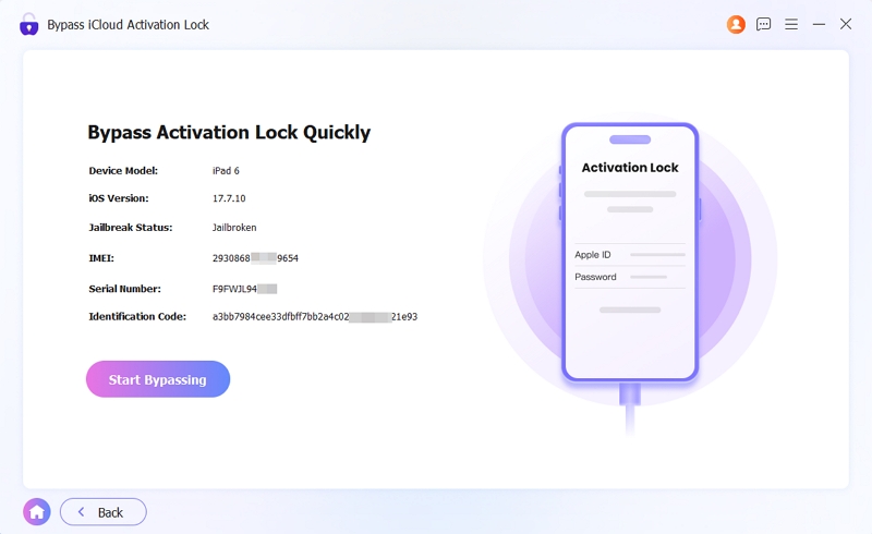 Confirm Device Information