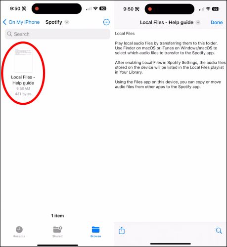 keep Local Files Help Guide | Add MP3 Files to Spotify iPhone Android