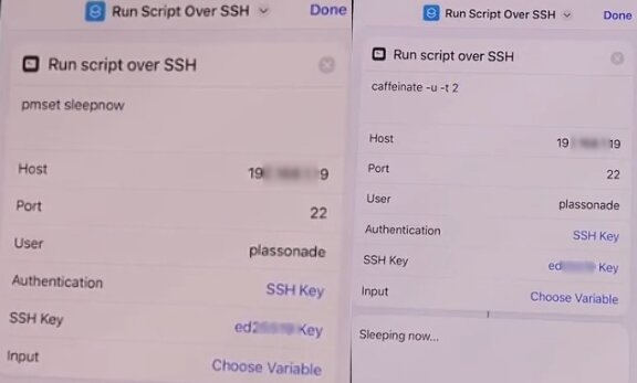 add Sleep commands | Unlock Mac with iPhone