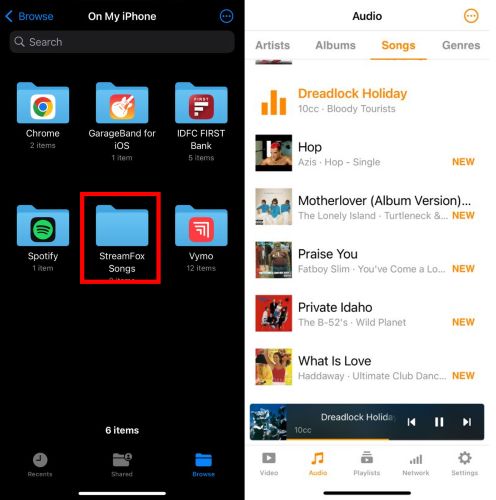 media player | Spotify IPA