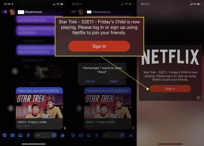 join your stream | Watch Netflix on FaceTime