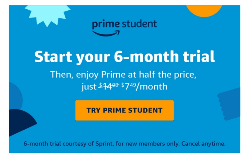 submit the required documents | how to get amazon prime free trial