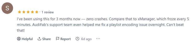 Product Hunt reviewer | AudiFab Spotify Music Converter