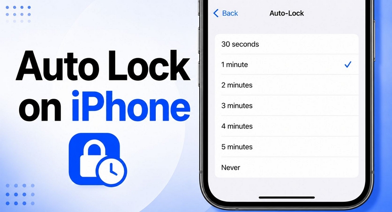 lock screen on iPhone automatically | What Is Auto Lock on iPhone