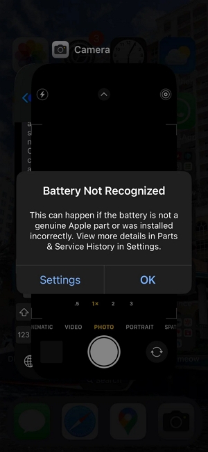 The Annoying Battery Not Recognized Pop-Up