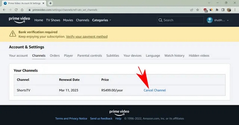 Cancel Channel | is britbox available on amazon prime usa
