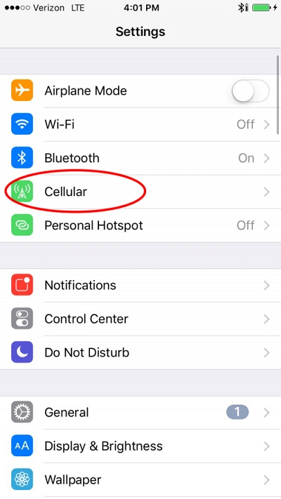 select mobile data | how much data does netflix use