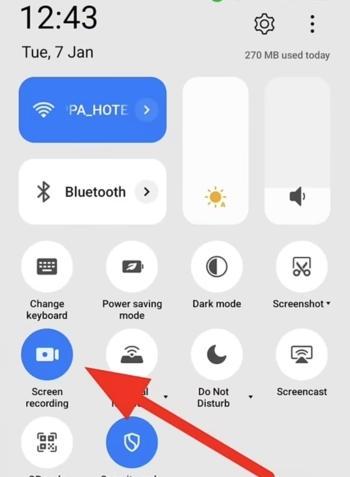 choose Screen Record | If I Screen Record Someone's Instagram Story