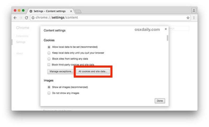 Clear data | youtube does not work on chrome