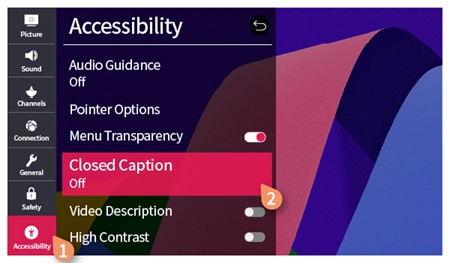 close lg subtitles on web | disney plus subtitles