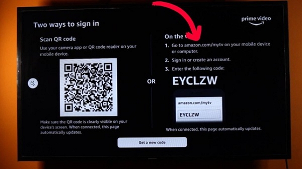 correct Amazon account | amazon.com/mytv how to sign in amazon prime video on smart tv