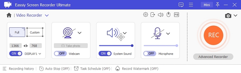 choose Screen Recorder