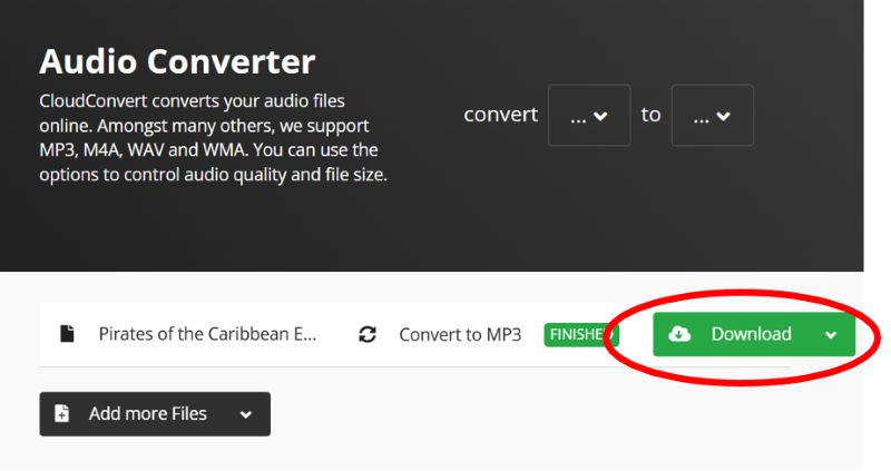 shown Download | M4A vs MP3