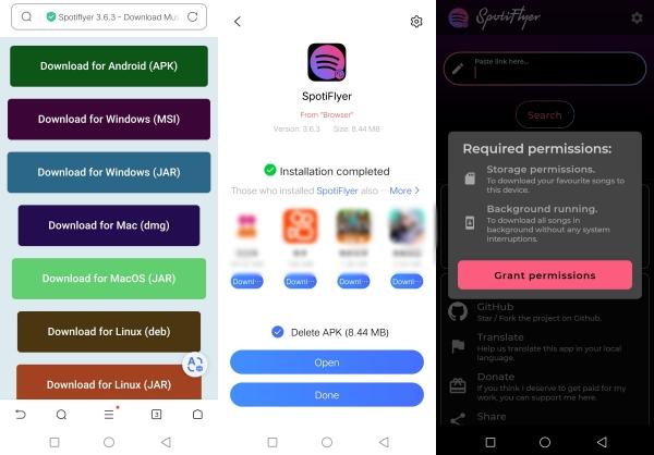 run SpotiFlyer | Convert Spotify Link to MP3