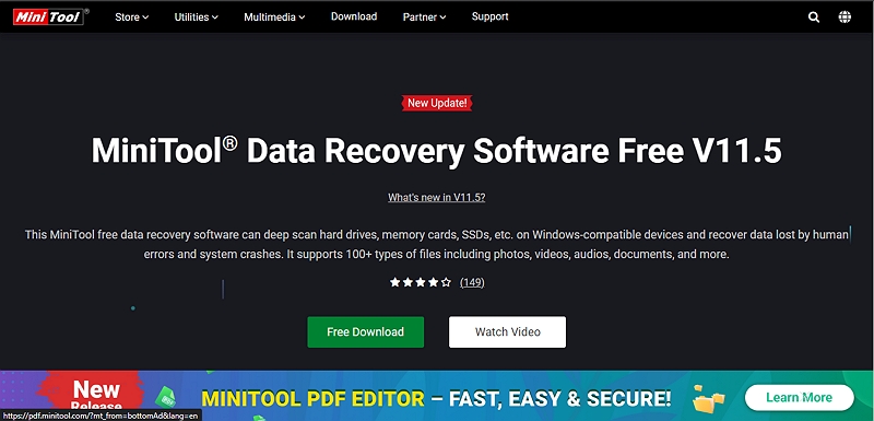 MiniTool Power Data Recovery | Pen Drive Data Recovery Software