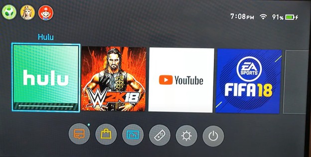 back to the HOME screen | can you watch hulu on nintendo switch