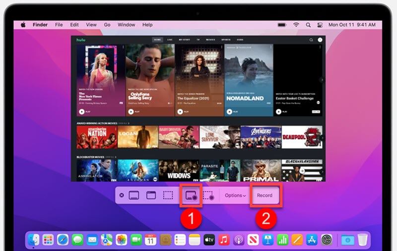 recording is complete | download hulu on macbook
