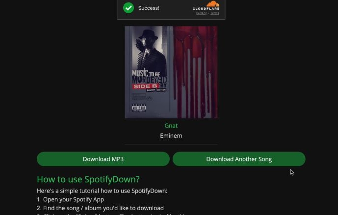 Downloads folder | Download Spotify Songs to MP3s Mac