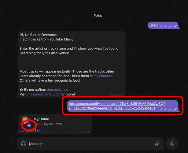 click Download arrow | Download Spotify Songs to MP3s Mac
