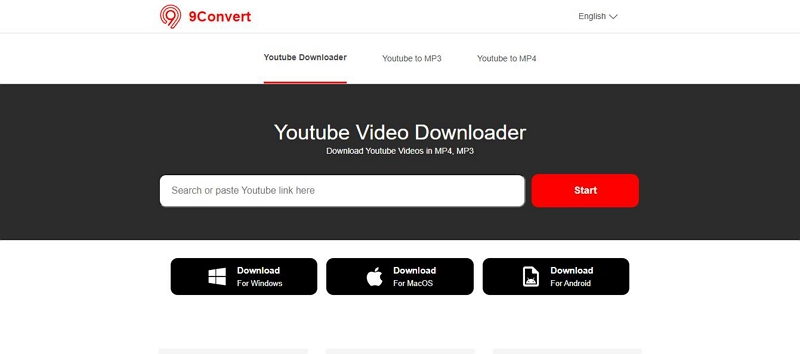 find YouTube videos | 9convert YouTube Downloader Review
