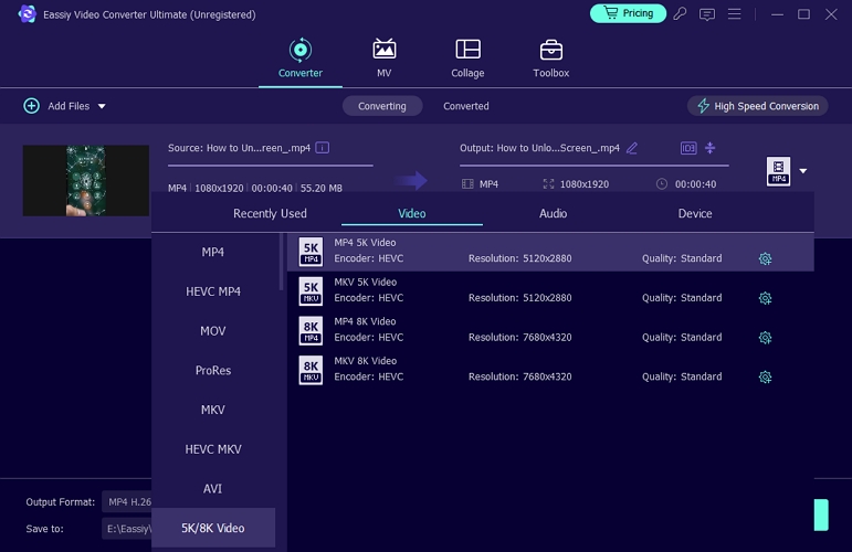 Eassiy video converter ultimate | 4K/8K Video Converter