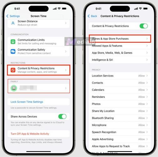 set Don't Require | Download Apps with Face ID