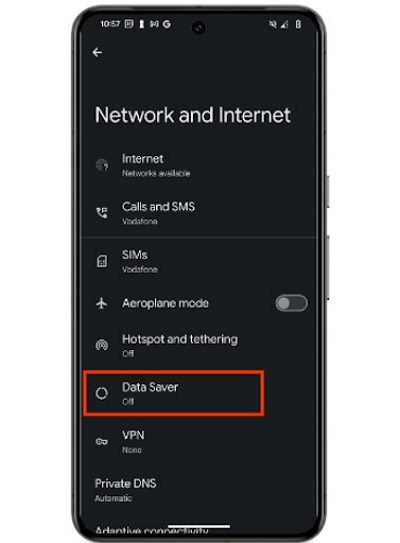 Data Saver | how much data does netflix use