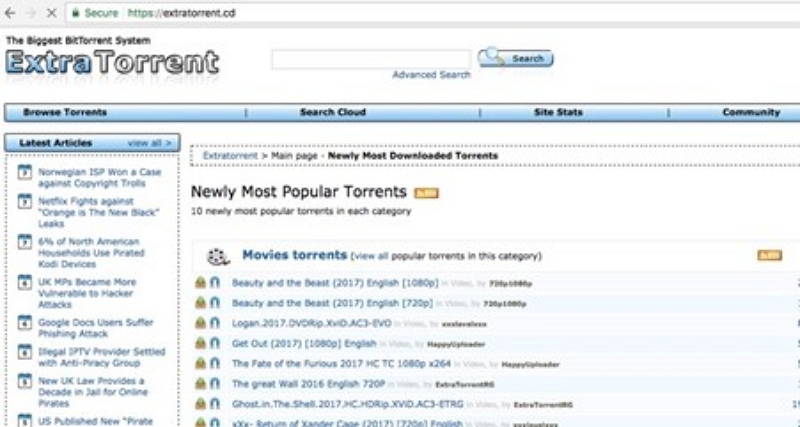 extratorrent | torrent sites