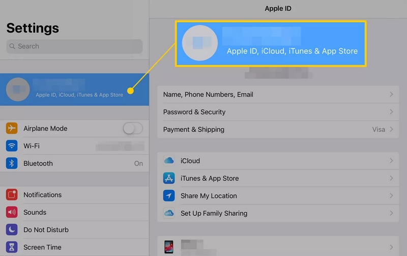 go to Settings | Factory Reset iPad Without Apple ID Password