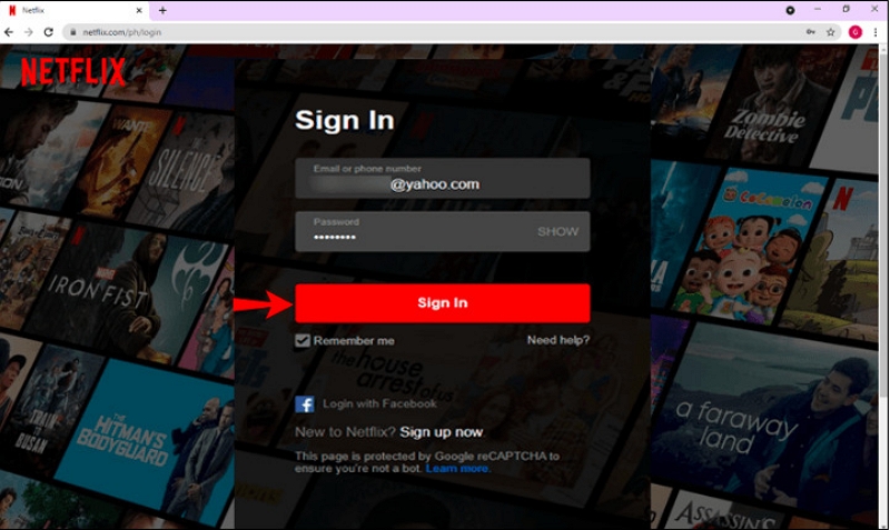 signed in to your account | 4k movies on Netflix