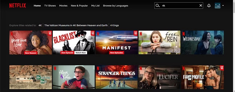 Ultra HD | 4k movies on Netflix