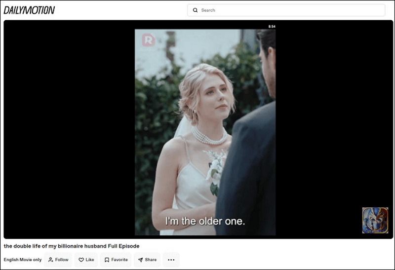 Find on DailyMotion | the double life of my billionaire husband watch online free