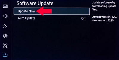 Software Update | how to update hulu on samsung tv