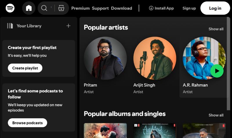 login Spotify web player | Fix Spotify Keeps Skipping Songs