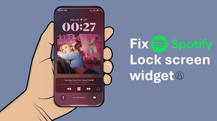 Spotify widget | Spotify Not Showing on Lock Screen