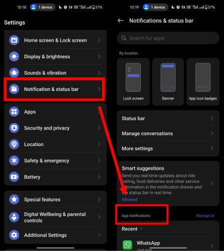 select Spotify | Spotify Not Showing on Lock Screen