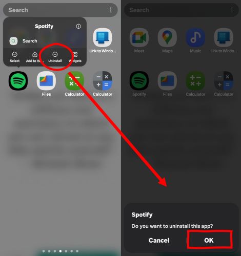 uninstall Spotify | Spotify Not Showing on Lock Screen