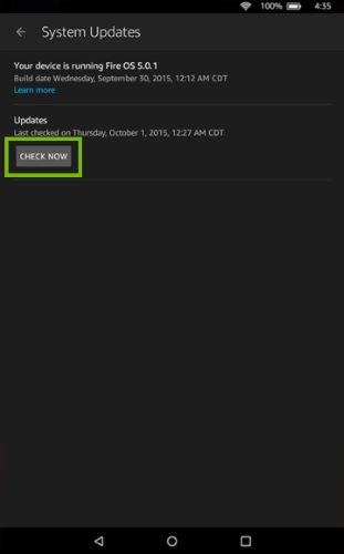 update Fire OS | Download Spotify on Amazon Fire Tablet