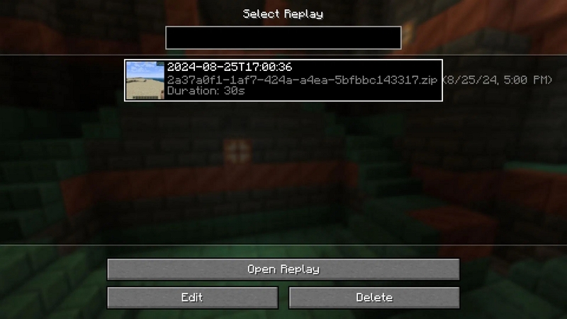 timeline-based editor | Minecraft Recording Mods