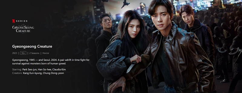 gyeongseong creature | best kdramas on netflix