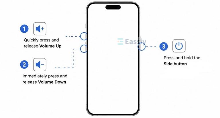 force restart iPhone 8 | Factory Reset iPhone with Buttons