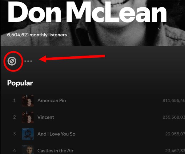 click Block | Find Hidden Songs on Spotify