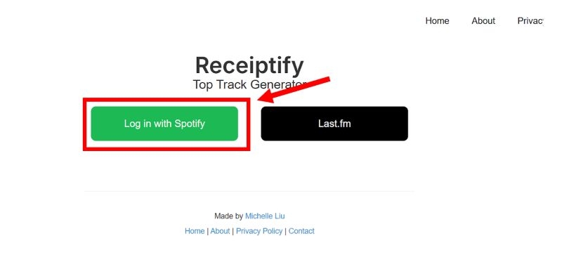 login receiptify | Spotify Receiptify