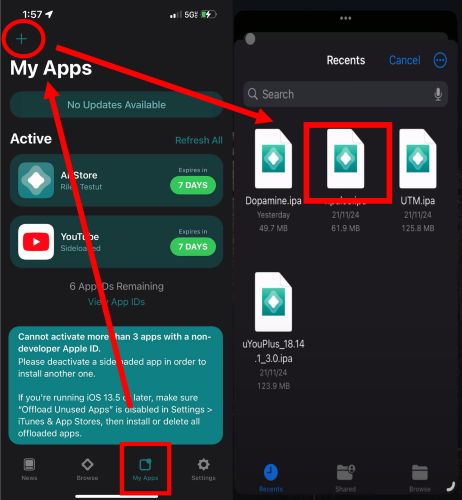 My Apps tab | Spotify IPA