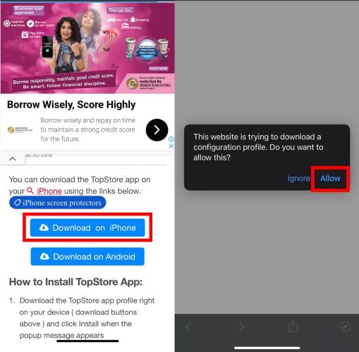 install TopStore | Spotify IPA