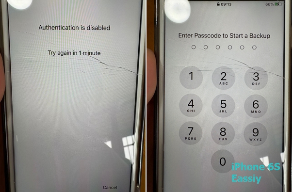 You Cannot Back Up a unavailable iPhone