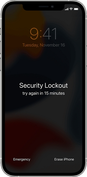 What Does Security Lockout Mean on iPhone