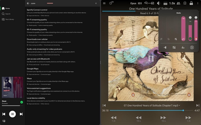 Customize Volume Panel | Keep Spotify Playing in the Background